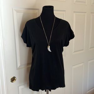 Kersh Black Flow Top